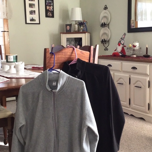 Lands' End Jackets & Coats Lands End Black Fleece Old Navy Grey